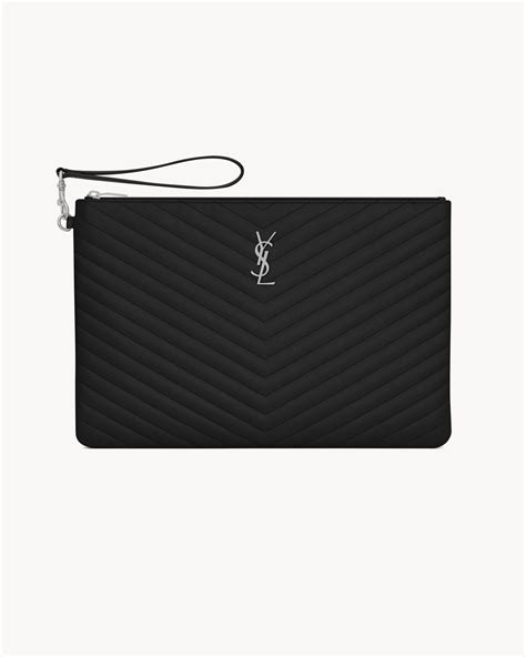 ysl document holder|Saint Laurent Cassandre Matelassé Document Holder.